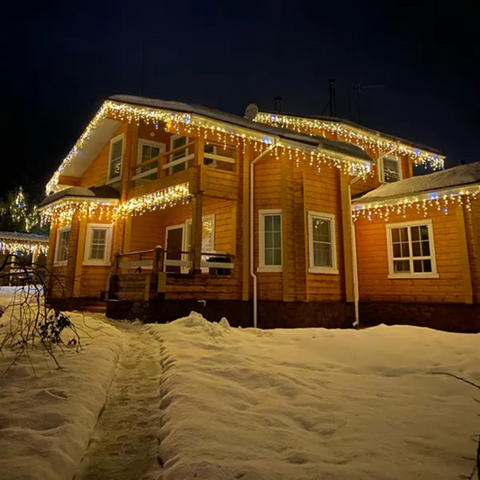 Guirlande lumineuse led extérieure pour décoration de Noël