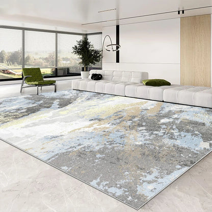 Tapis moderne dans un salon au design contemporain