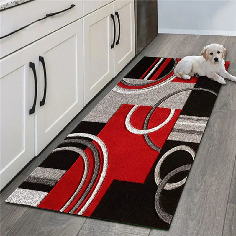 Tapis antidérapant moderne pour salon et chambre