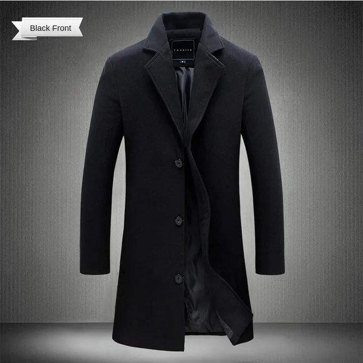 MaxiMann Elegante Cappotto da Uomo per Diverse Occasioni