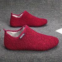 Pantofole nere cozy con interno morbido e antiscivolo