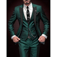 Completo elegante tre pezzi in lino