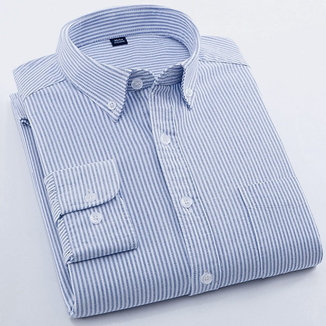 Stefano | Camicia Classica a Maniche Lunghe in Cotone