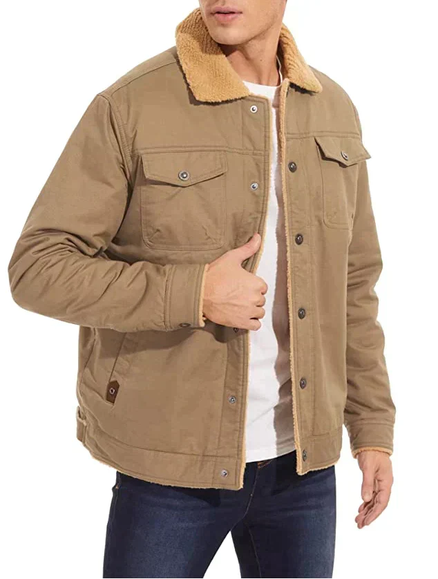 Blouson Homme NordicWear® avec doublure en laine chaude