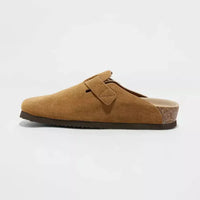 Zoccoli Unisex Comodi in Camoscio