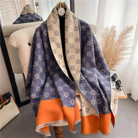 Sciarpa donna double face