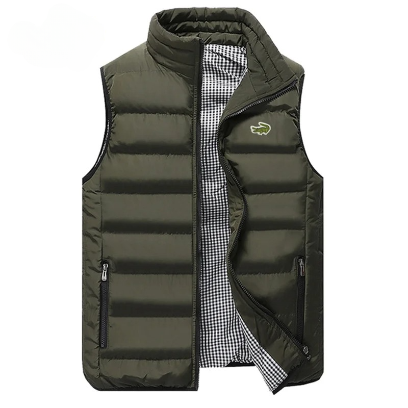 Ꮮаcostе – Gilet Uomo con Cerniera