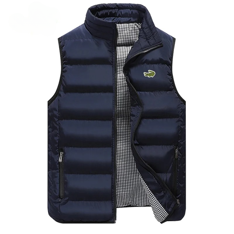 Ꮮаcostе – Gilet Uomo con Cerniera