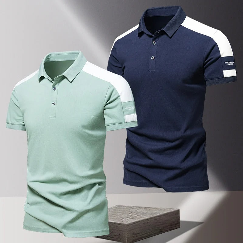 Polo Uomo Manica Corta Casual Elegante