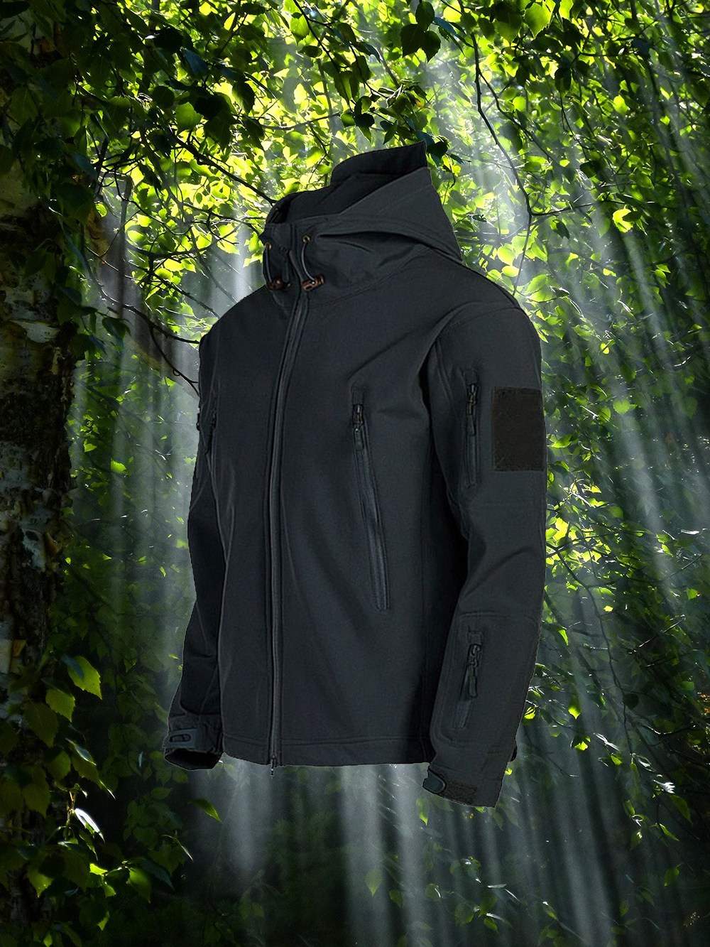 Veste Rainer® Imperméable pour Hommes pour Aventures en Plein Air