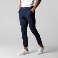 Pantaloni chino slim-fit eleganti e comodi per tutte le occasioni