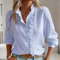 Blusa Leggera con Volant
