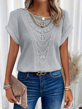 Blusa da Donna in Morbido Tessuto a Maglia