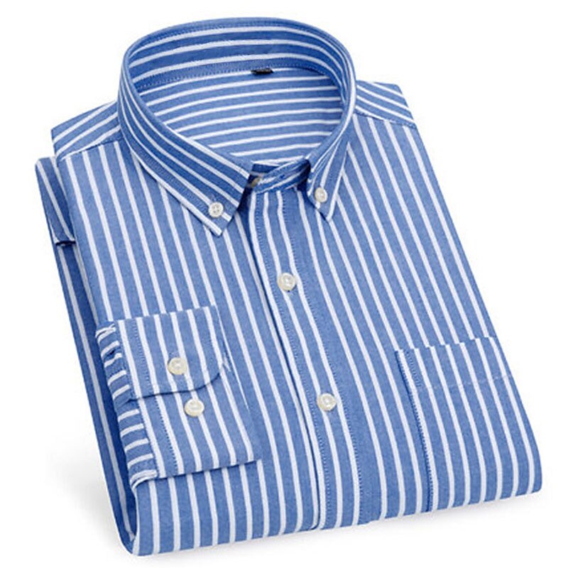 Stefano | Camicia Classica a Maniche Lunghe in Cotone