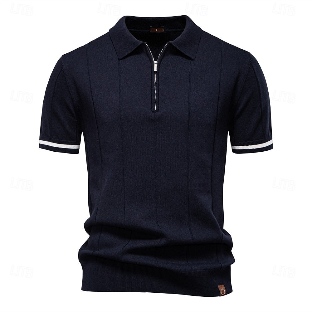 Polo Estiva Premium con Zip