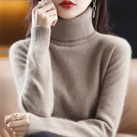 Maglione dolcevita in cashmere
