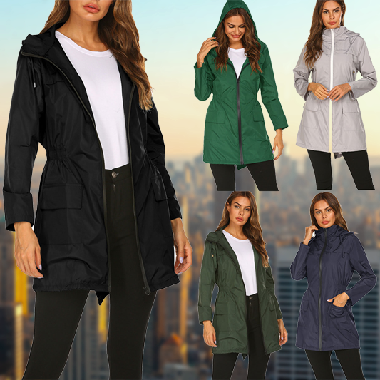 Arthena® Veste de Pluie Extérieure Imperméable