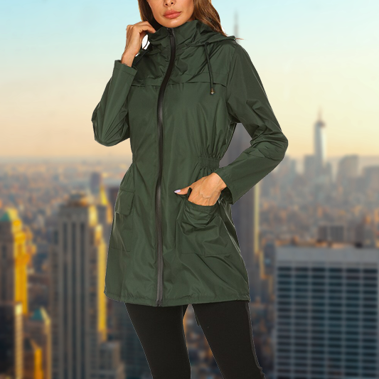 Arthena® Veste de Pluie Extérieure Imperméable