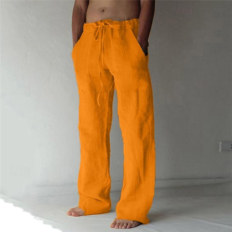 Matteo | Pantaloni Lino Casual Estivi