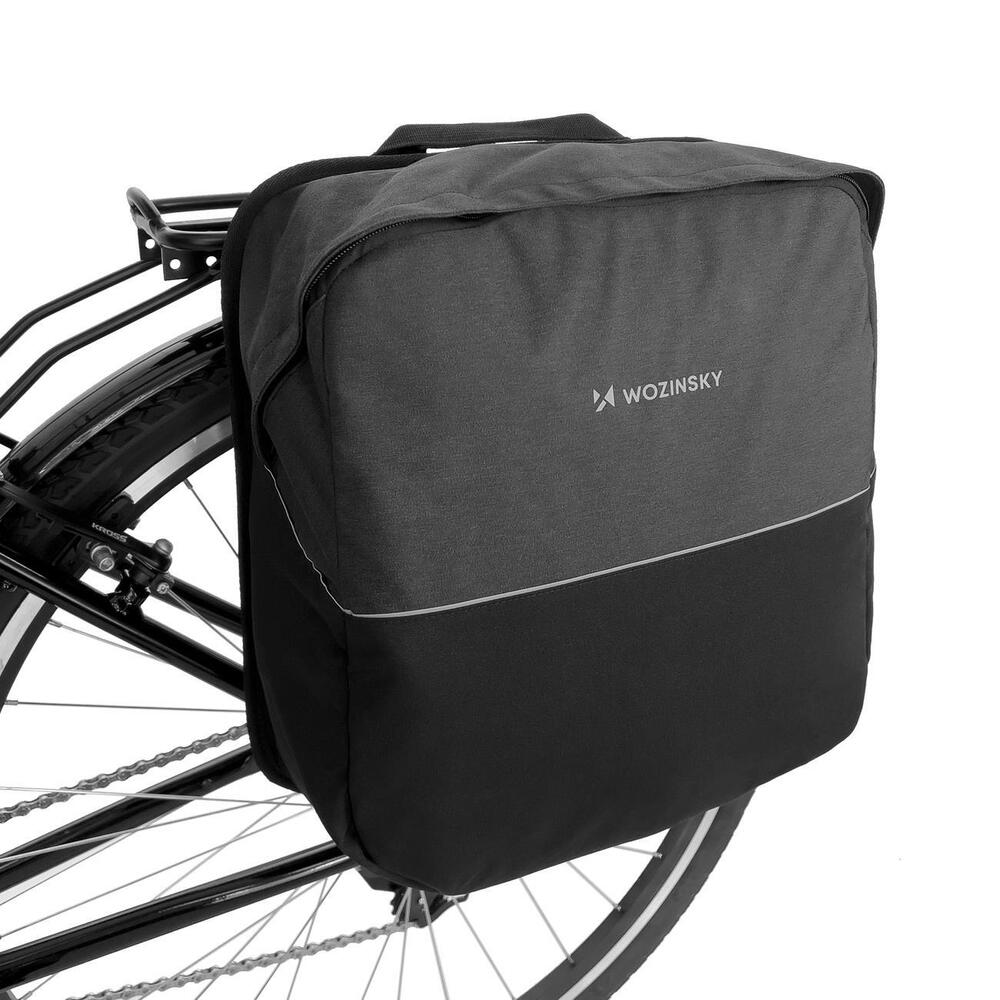 Wozinsky® Premium Sacoches Vélo Doubles – 40L Sacoches Porte-Bagages pour Vos Voyages d'Aventure