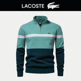 Ꮮаcostе – Polo Classica Uomo a Coste con Zip | Eleganza e Comfort per Ogni Occasione
