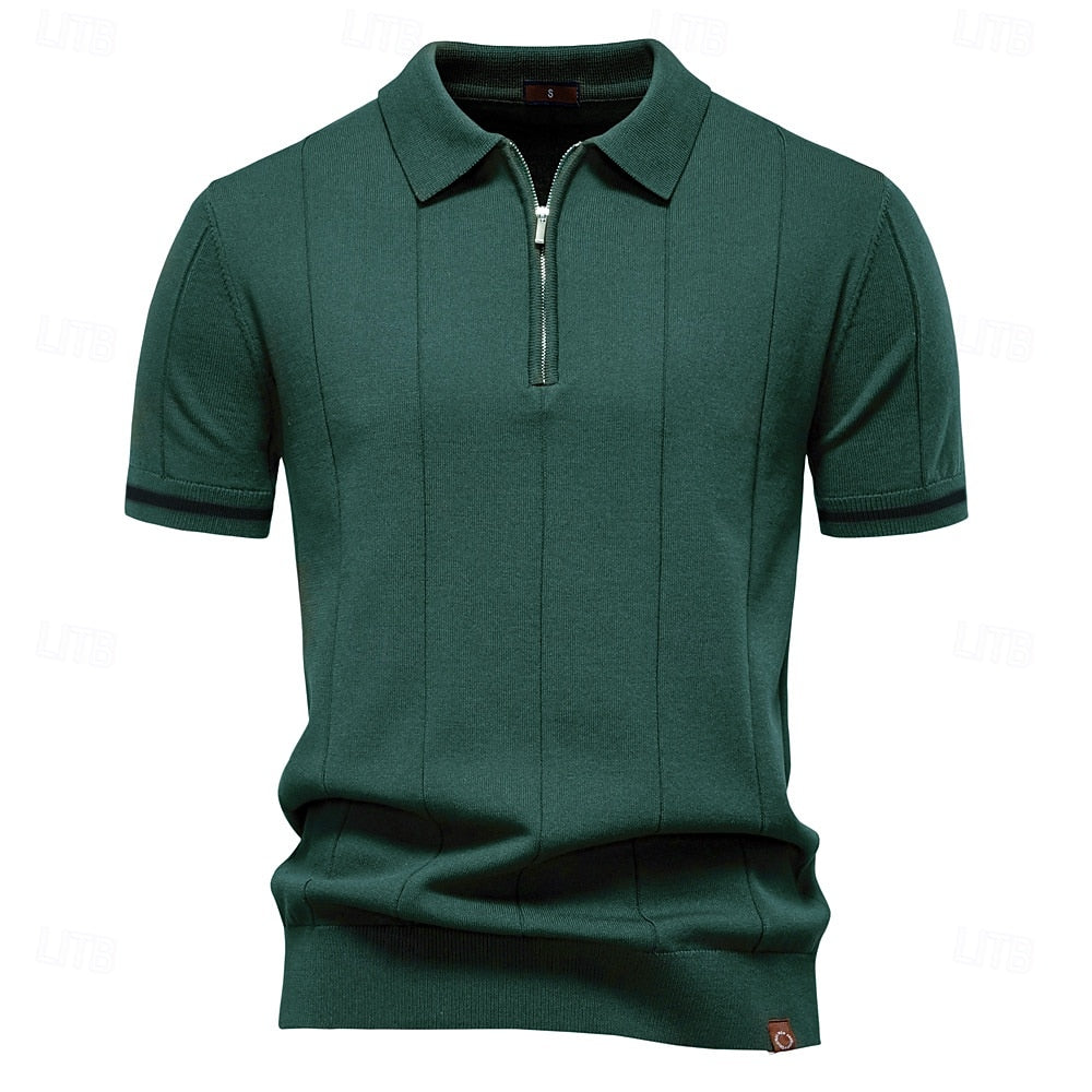 Polo Estiva Premium con Zip