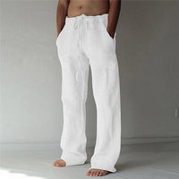 Matteo | Pantaloni Lino Casual Estivi