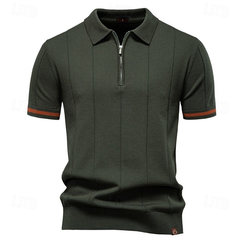 Polo Estiva Premium con Zip