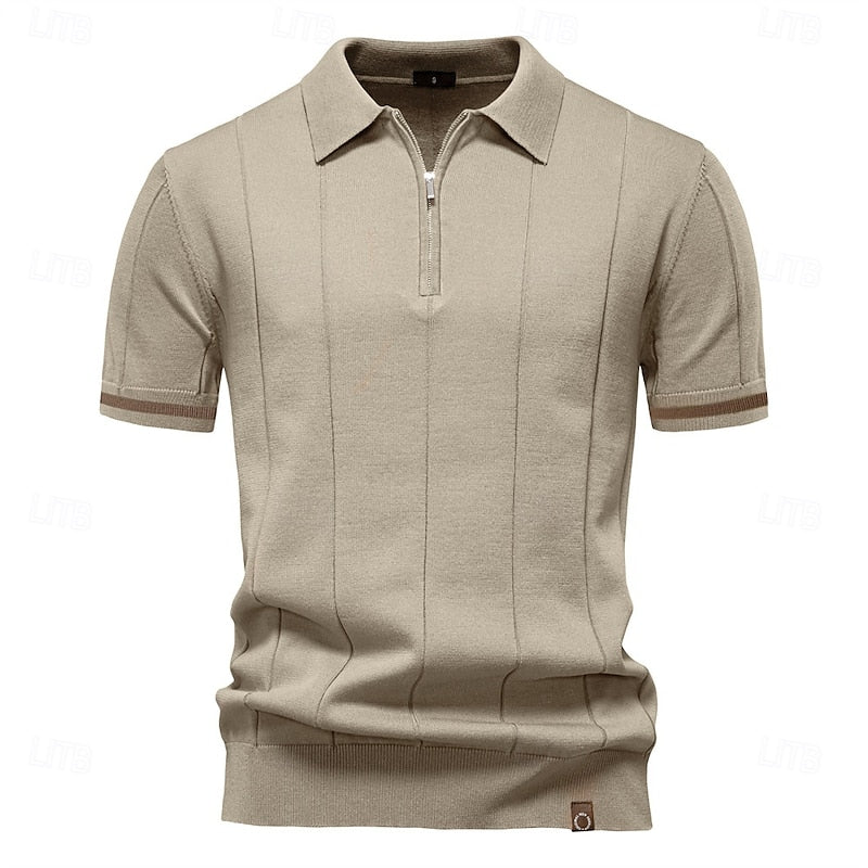 Polo Estiva Premium con Zip