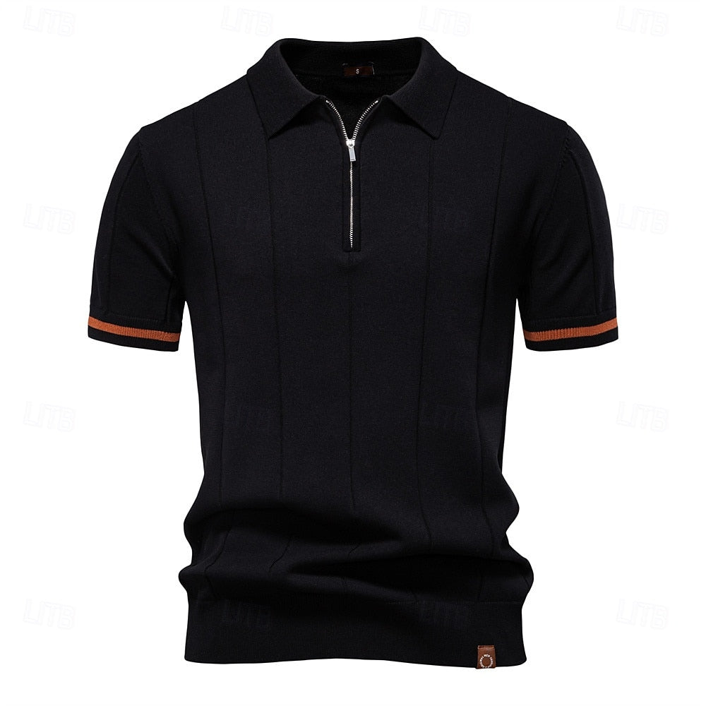 Polo Estiva Premium con Zip